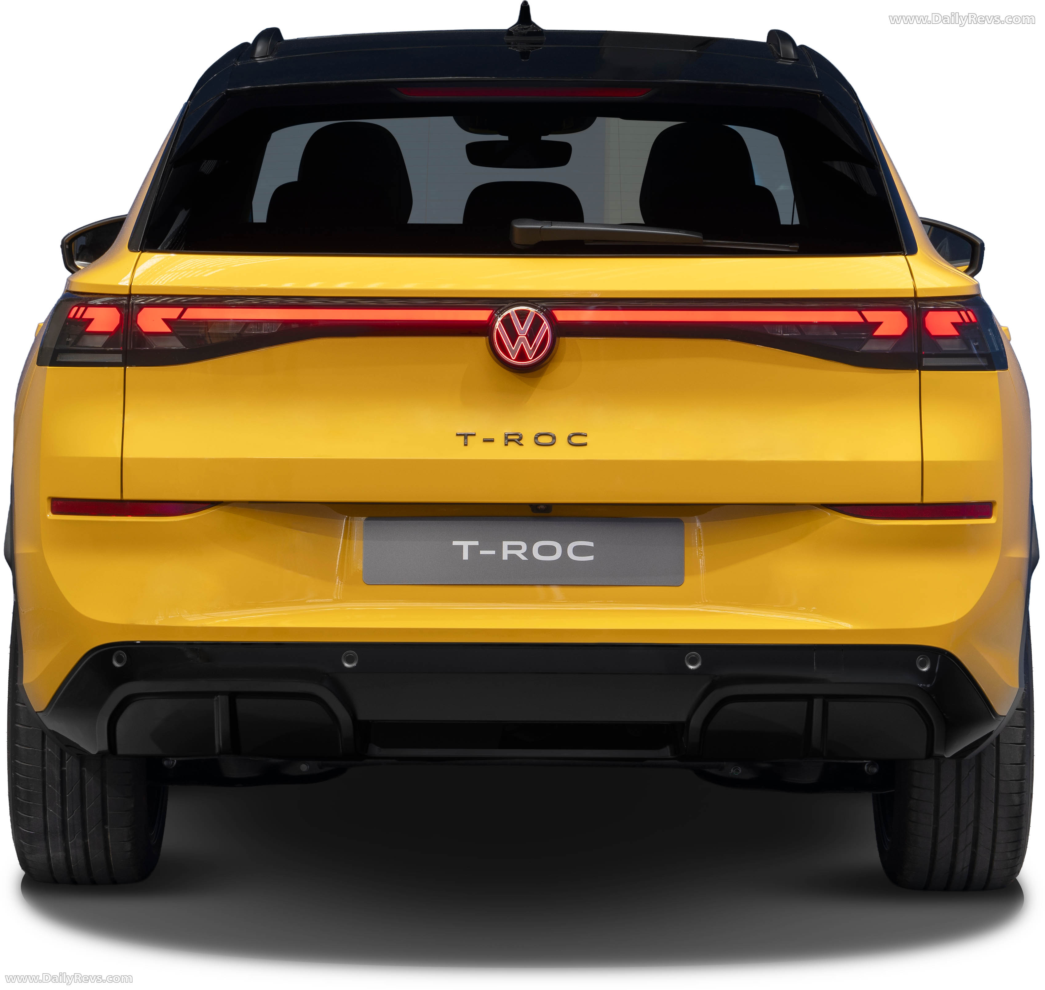 2026 Volkswagen T-Roc Rear View