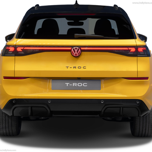 2026 Volkswagen T-Roc Rear View
