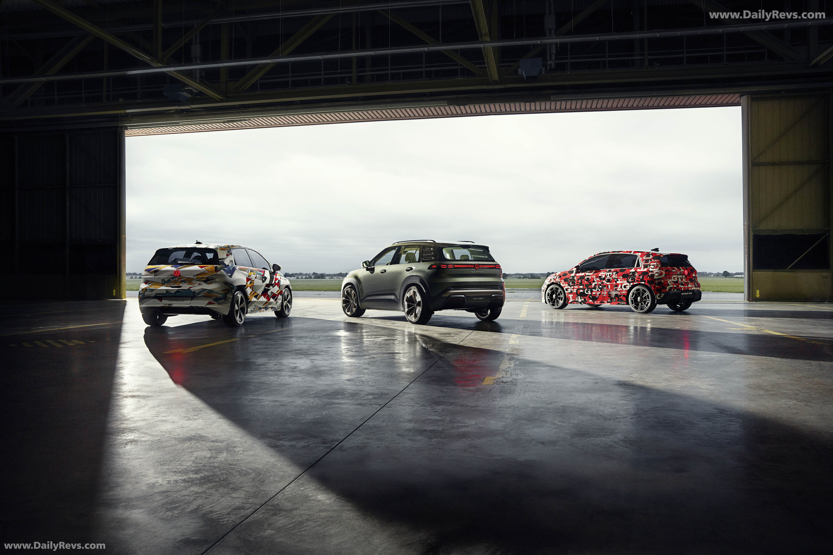 2025 Volkswagen ID. CROSS Concept Rear View