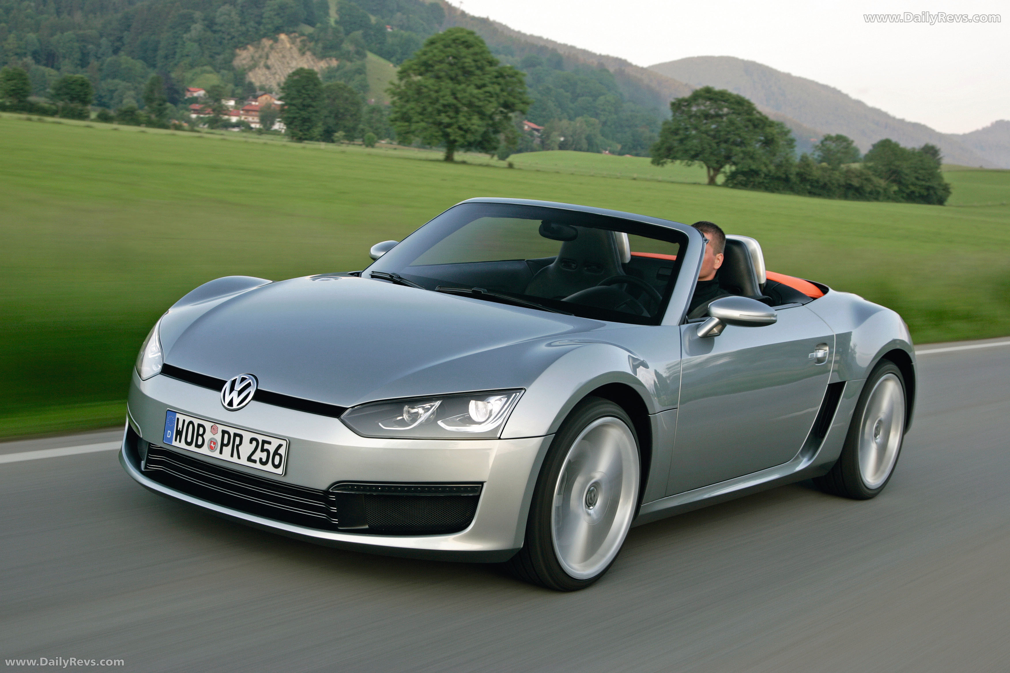 2009 Volkswagen Concept BlueSport Front View