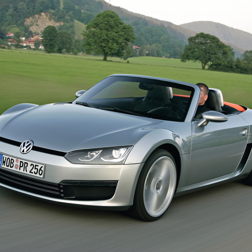 2009 Volkswagen Concept BlueSport Front View