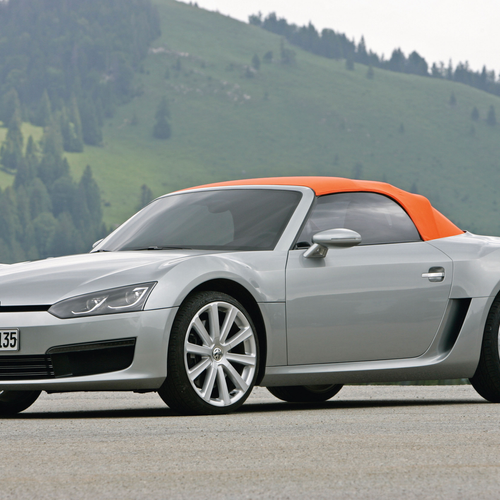 2009 Volkswagen Concept BlueSport Front View