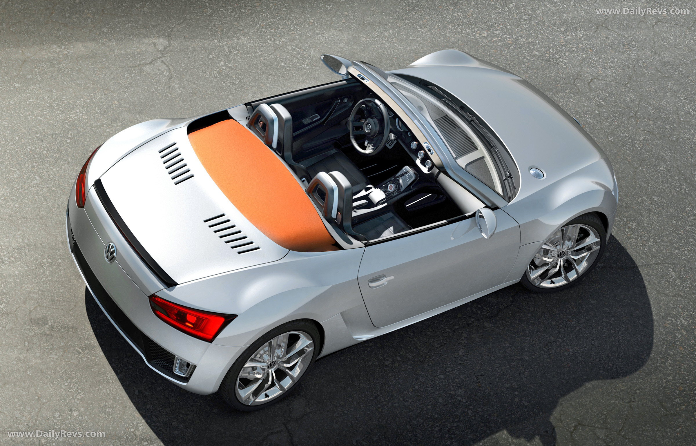 2009 Volkswagen Concept BlueSport Top View