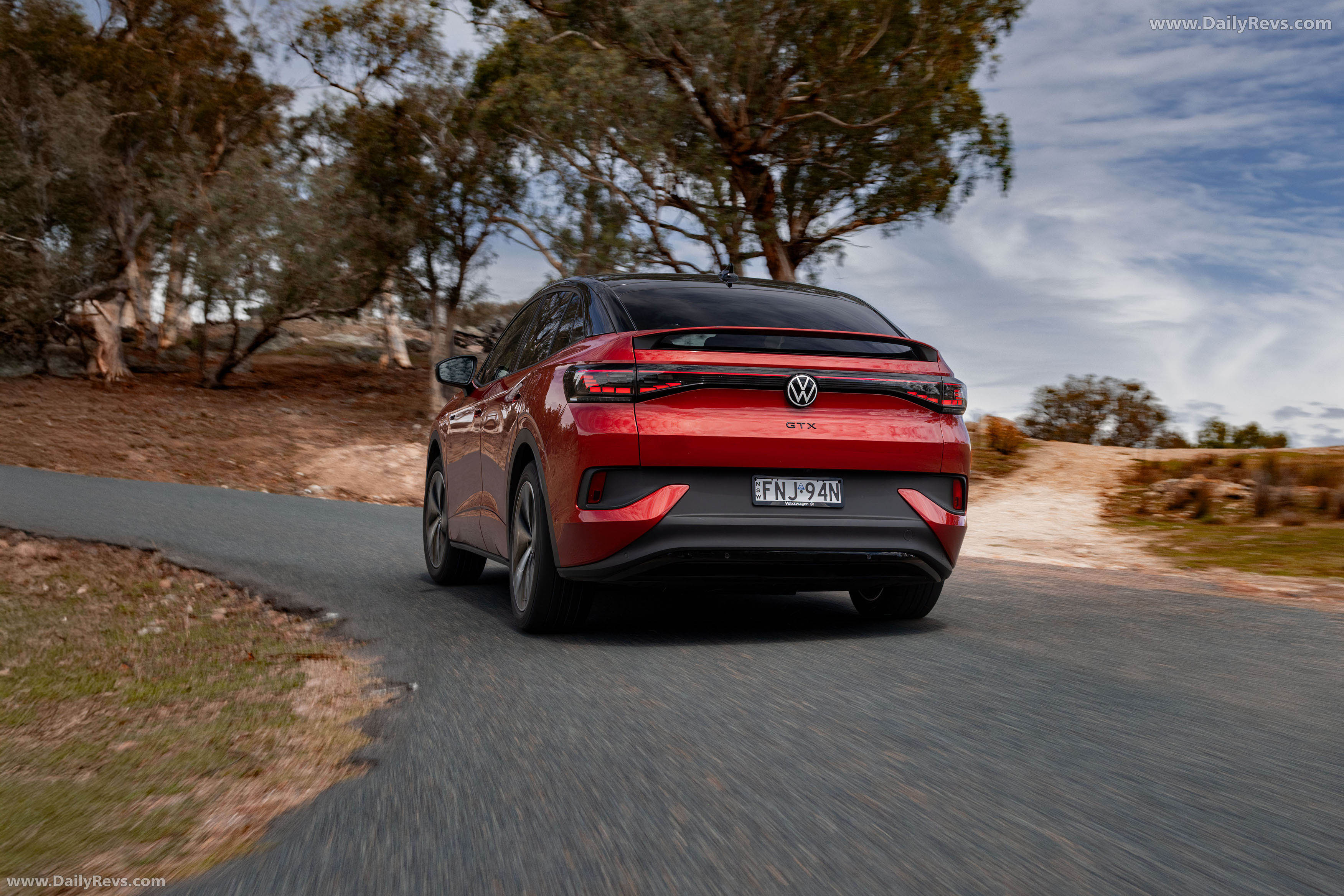 2025 Volkswagen ID.5 GTX Australian Version Rear View