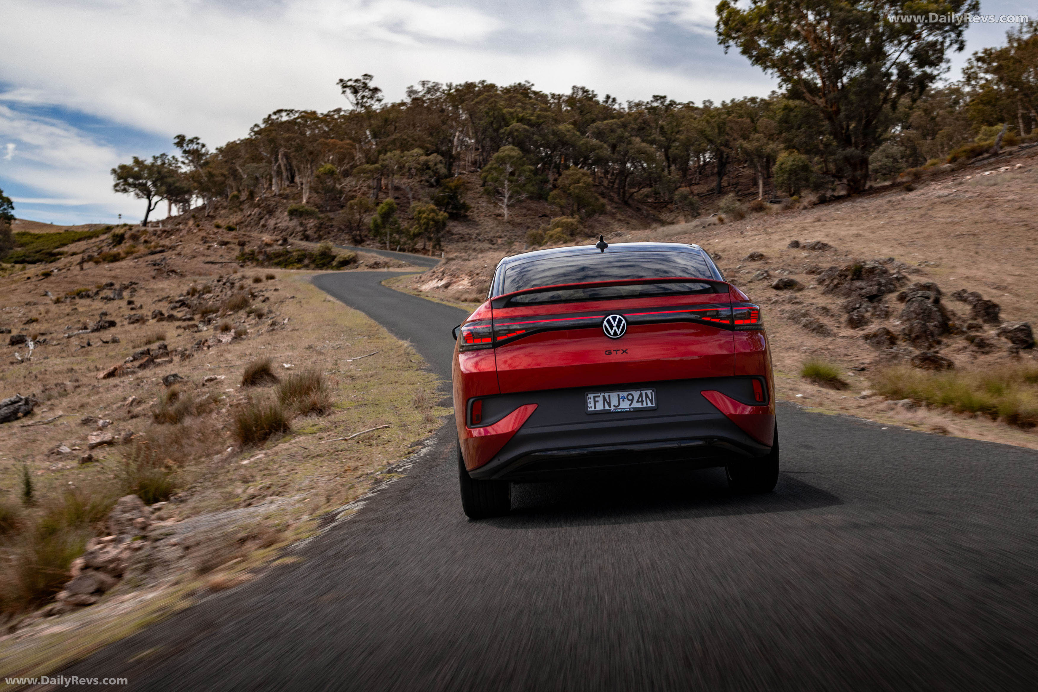 2025 Volkswagen ID.5 GTX Australian Version Rear View