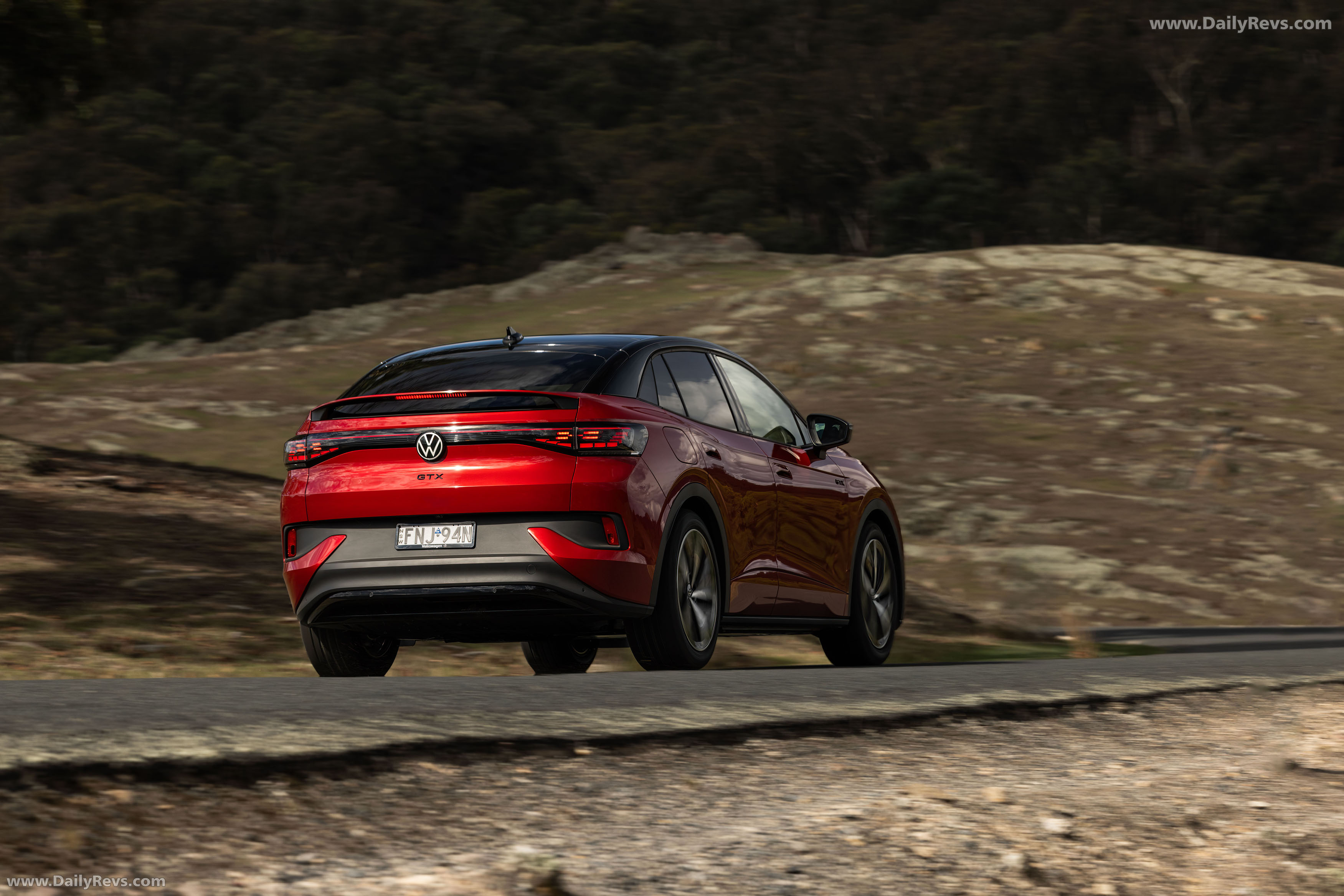 2025 Volkswagen ID.5 GTX Australian Version Rear View