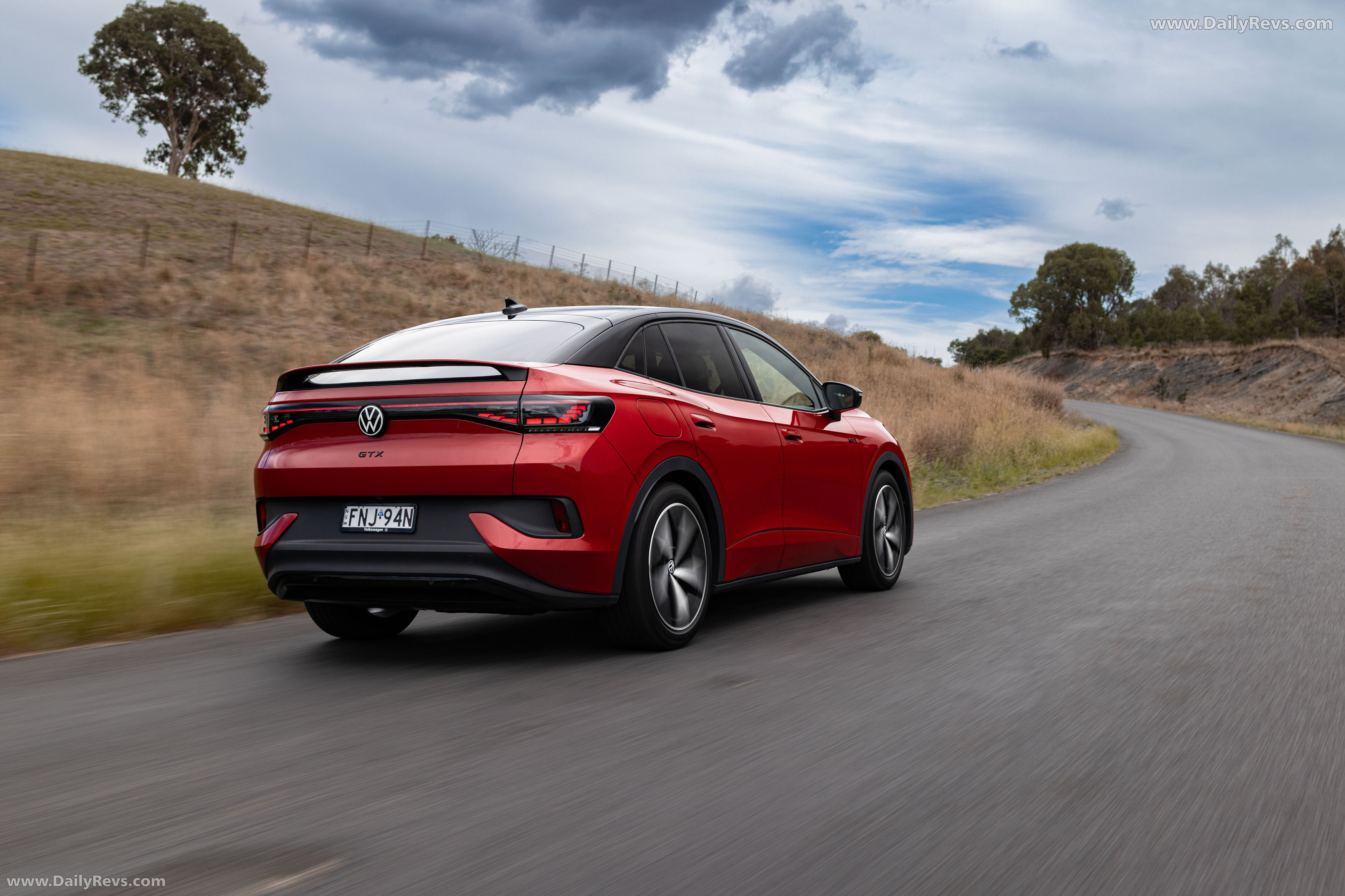 2025 Volkswagen ID.5 GTX Australian Version Rear View