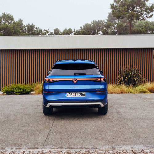 2026 Volkswagen T-Roc eTSI Celestial Blue Rear View