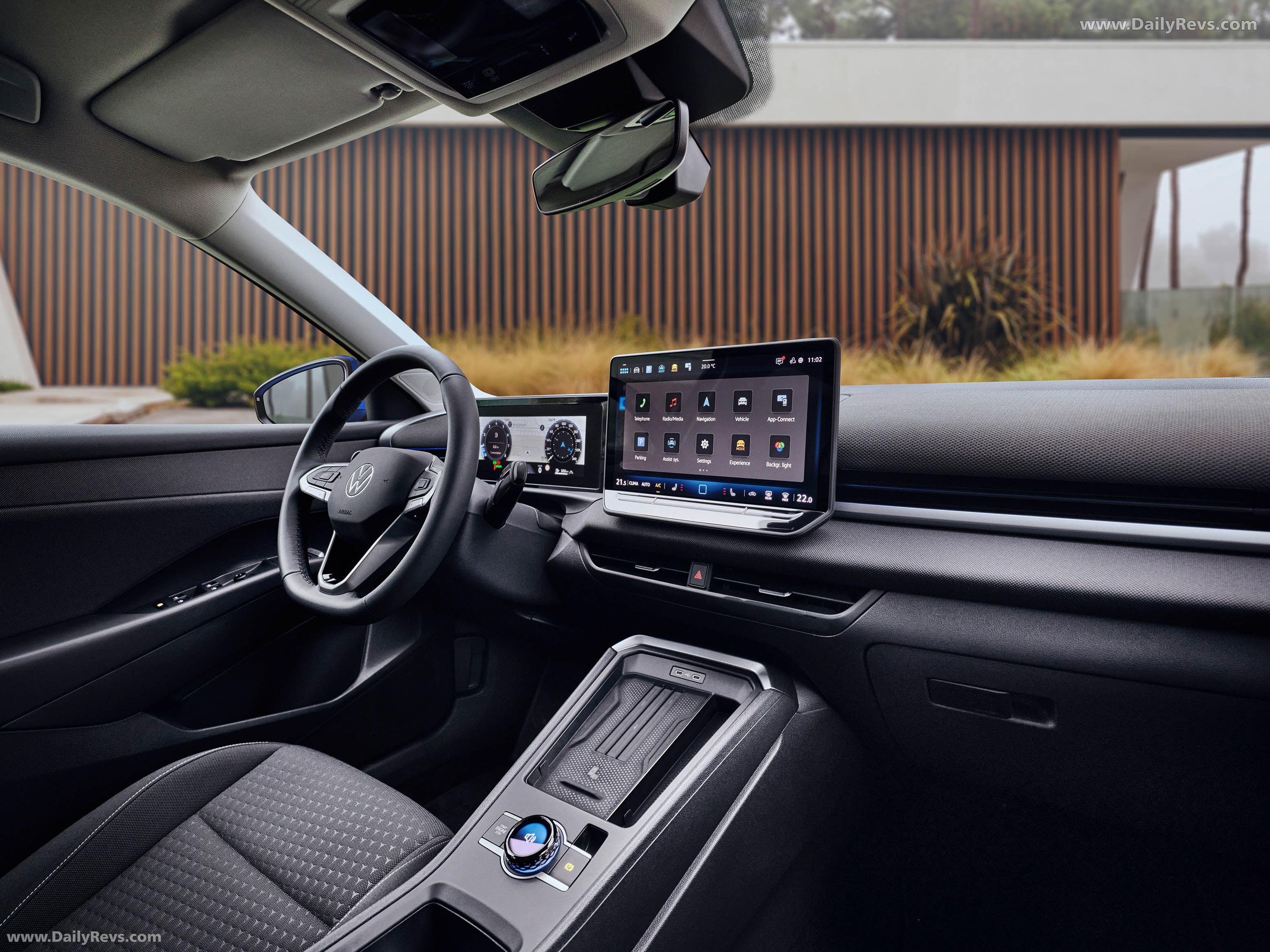 2026 Volkswagen T-Roc eTSI Celestial Blue Interior