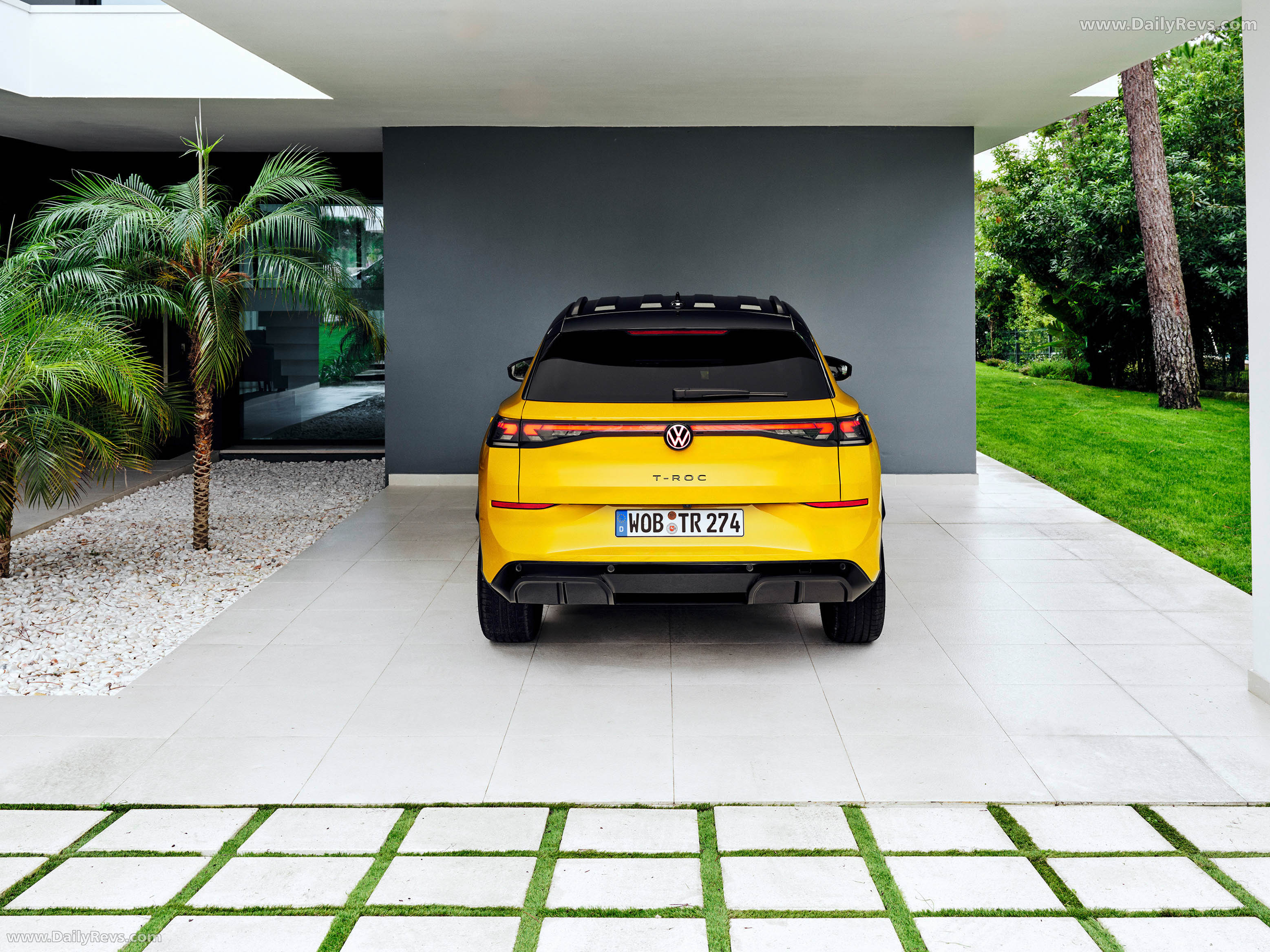 2026 Volkswagen T-Roc R-Line Rear View