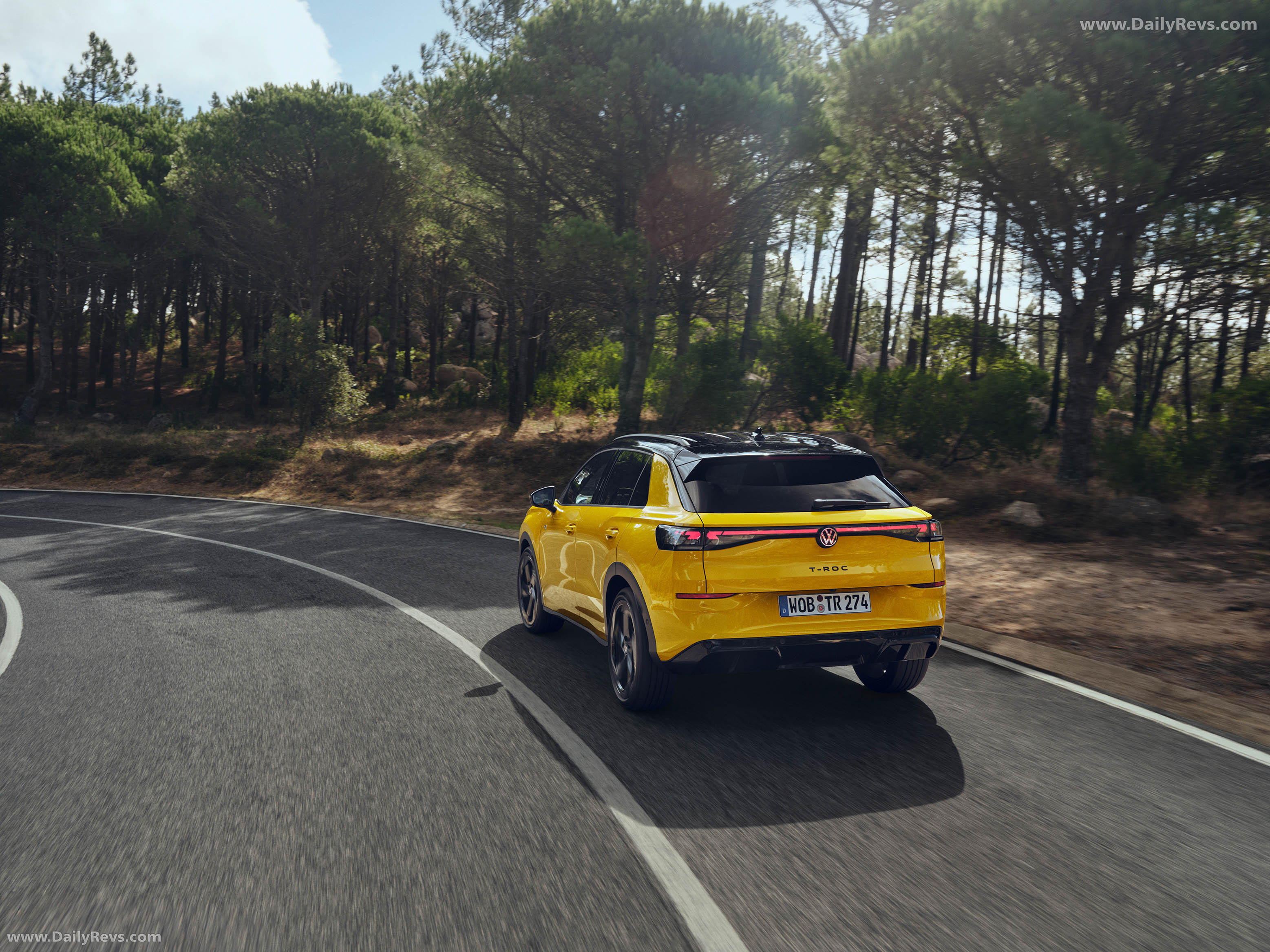 2026 Volkswagen T-Roc R-Line Rear View