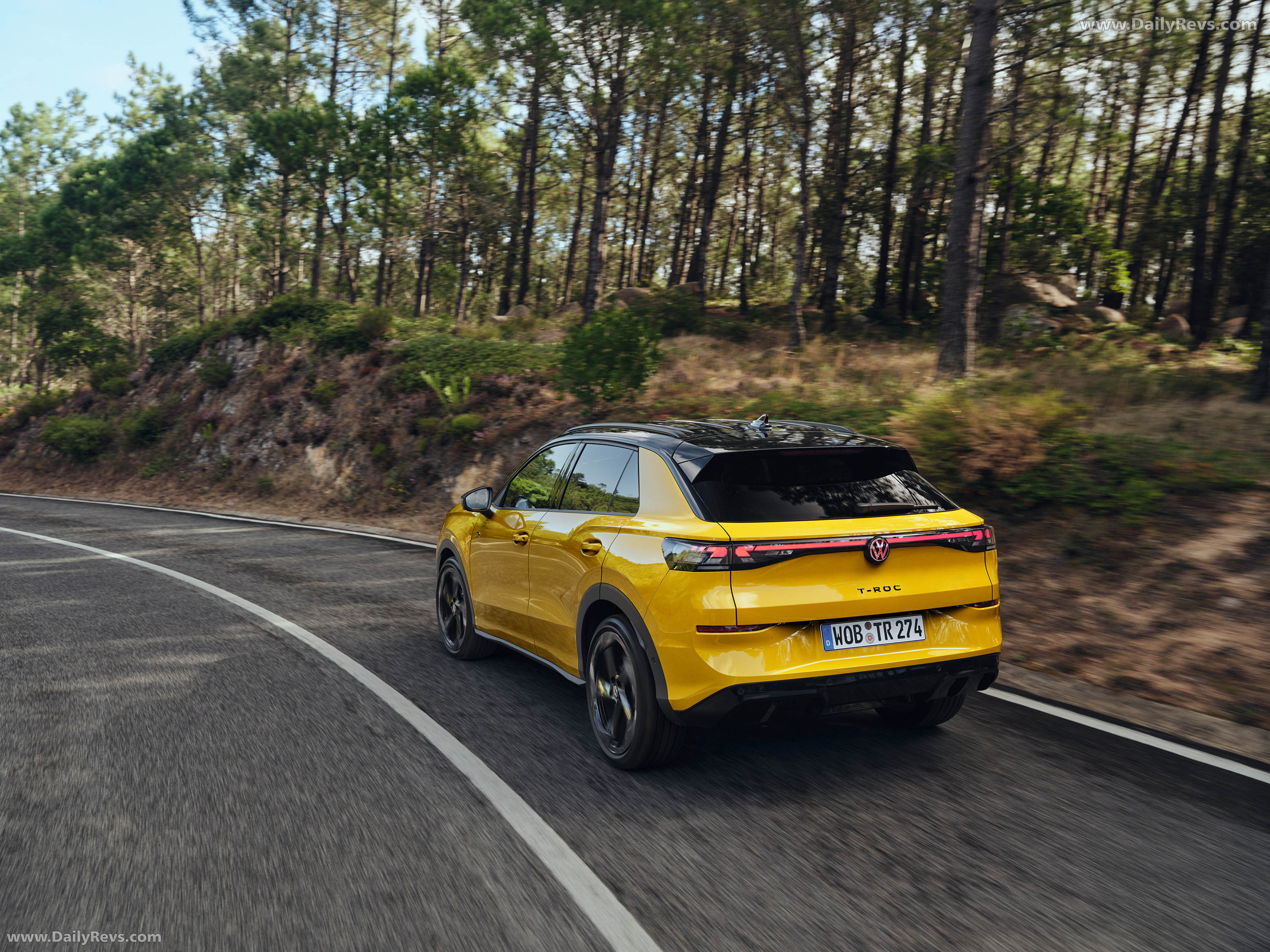 2026 Volkswagen T-Roc R-Line Rear View