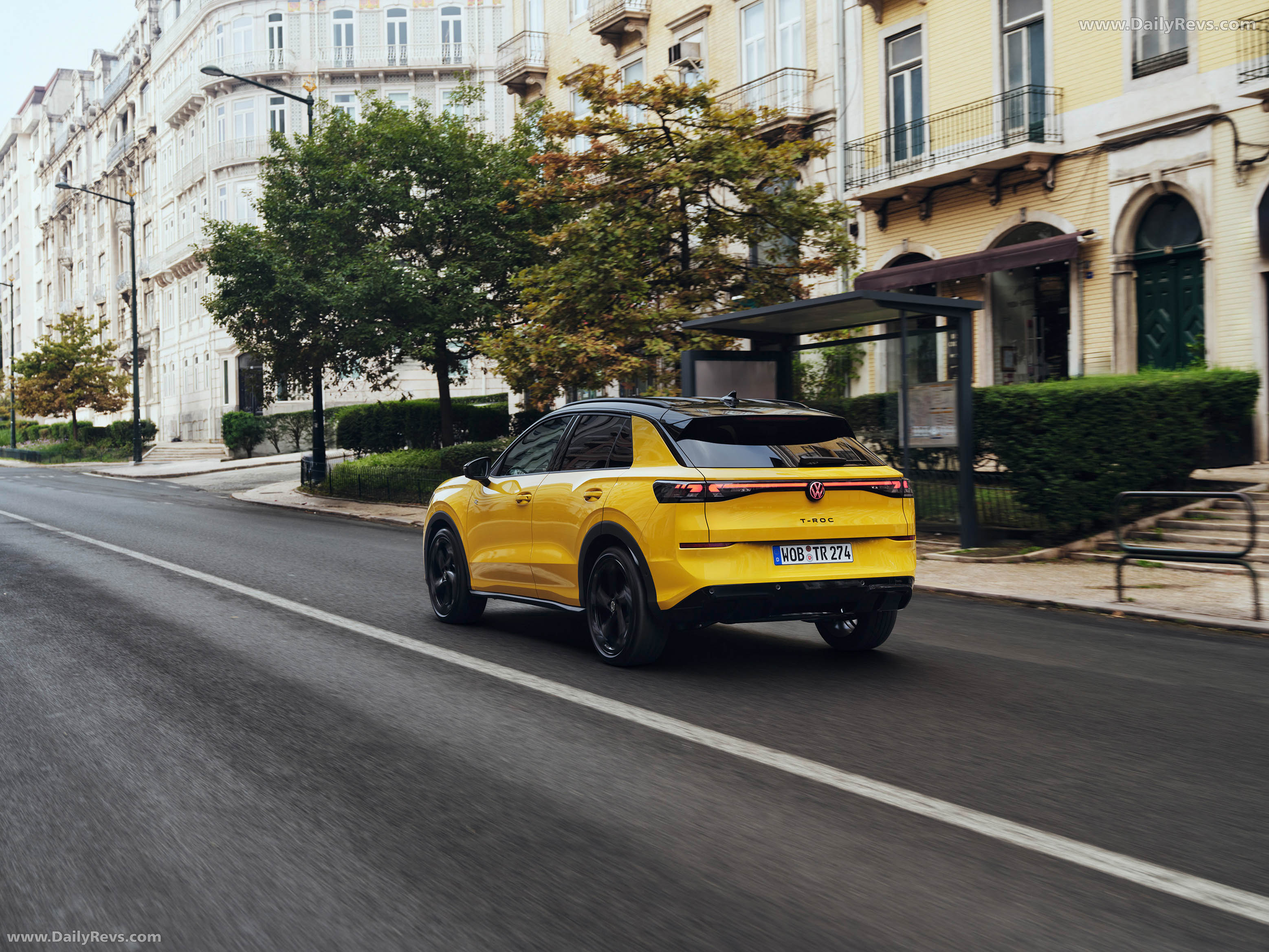 2026 Volkswagen T-Roc R-Line Rear View