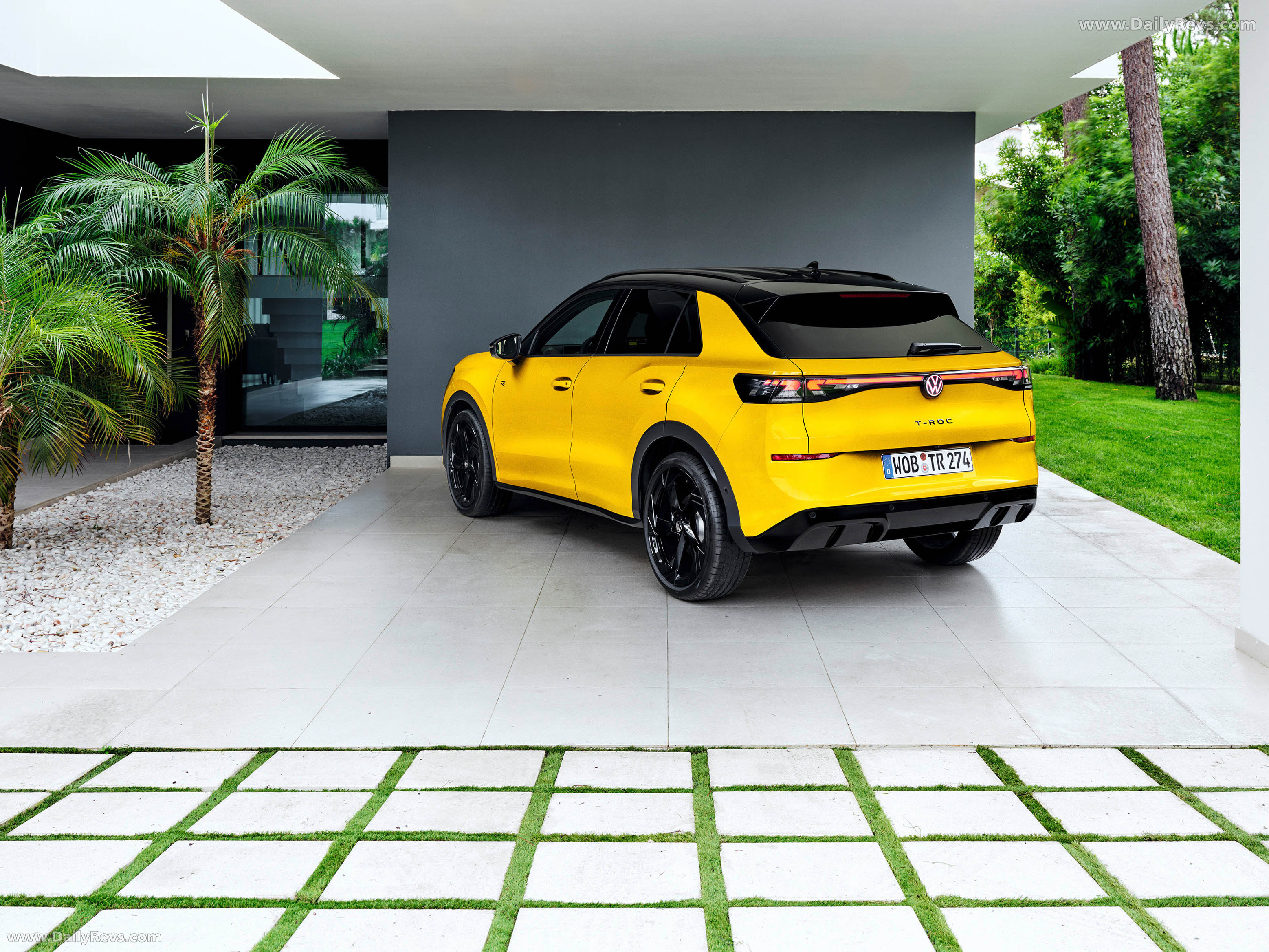 2026 Volkswagen T-Roc R-Line Rear View
