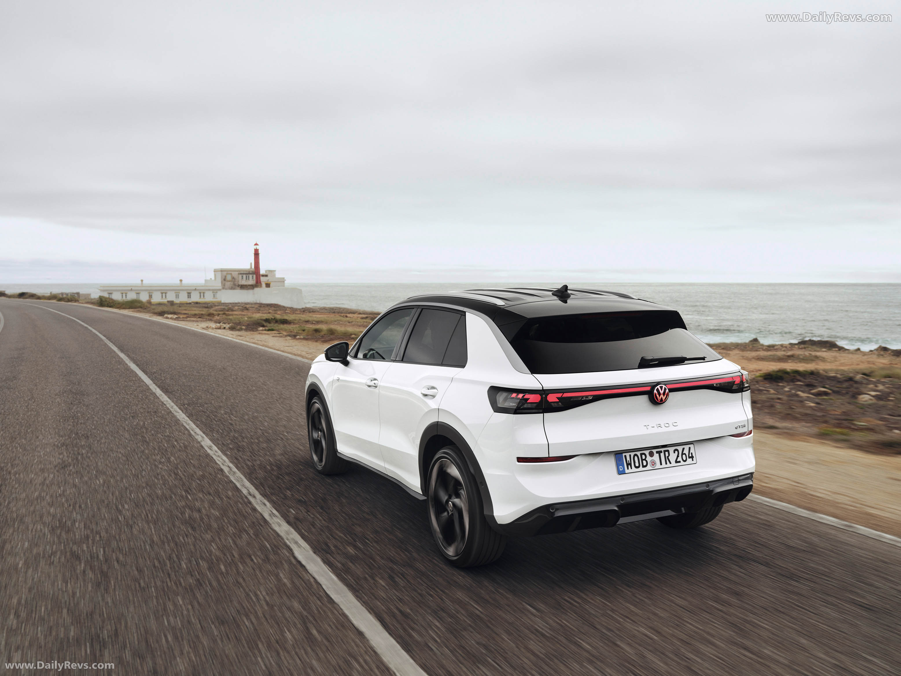 2026 Volkswagen T-Roc eTSI R-Line Rear View