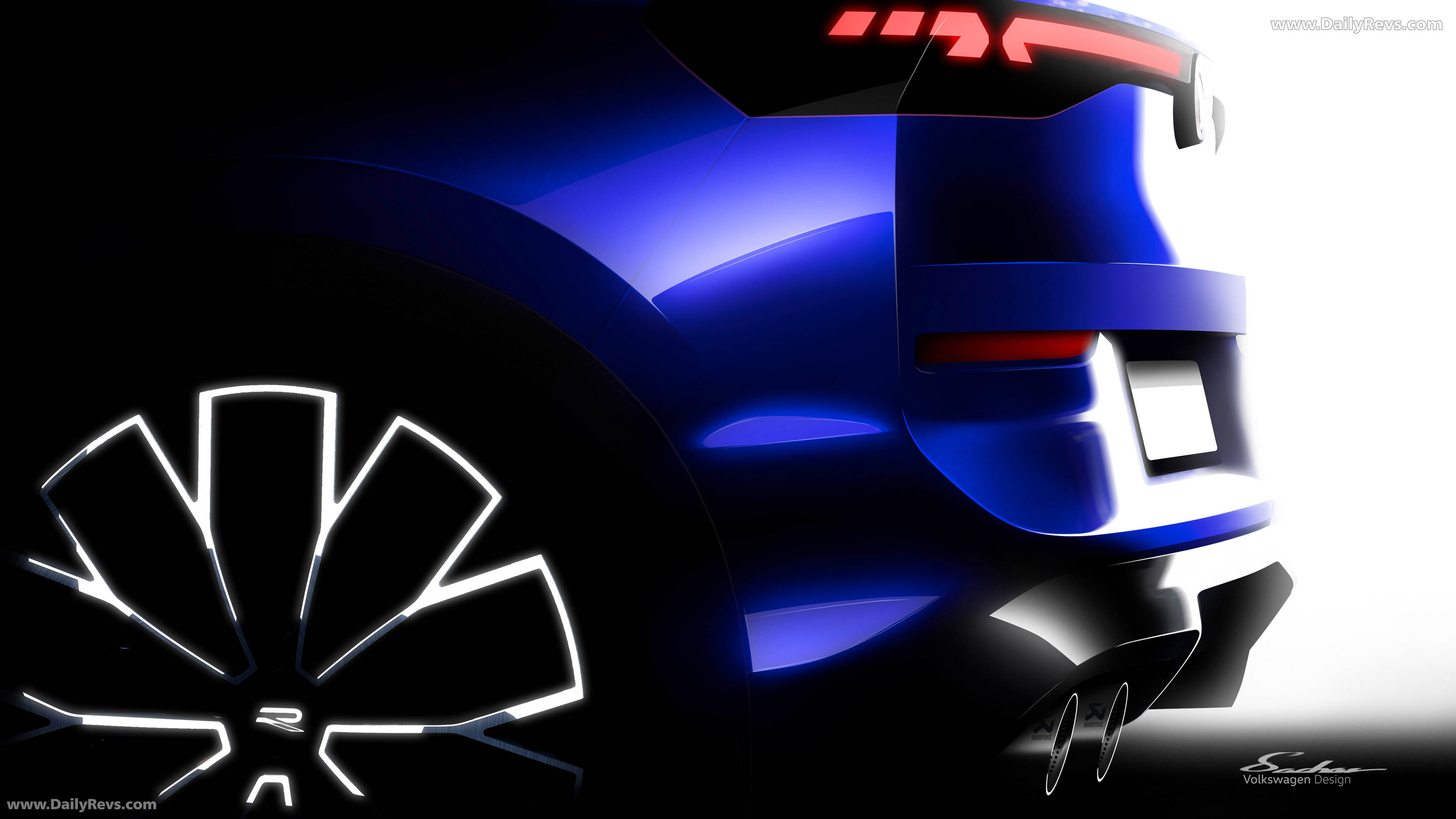 2026 Volkswagen T-Roc eTSI R-Line Sketches