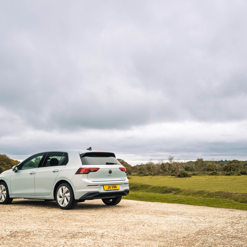 2025 Volkswagen Golf Match eHybrid Rear View
