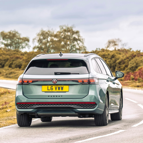 2025 Volkswagen Passat Black Edition eHybrid UK Version Rear View