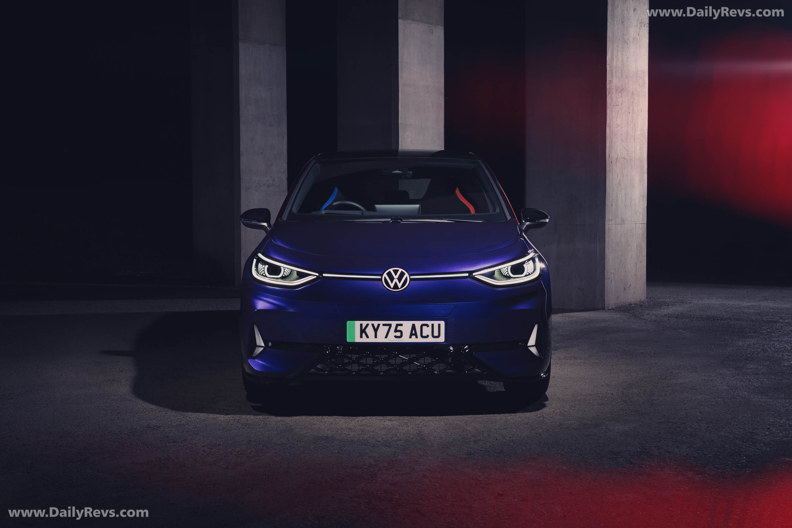 2026 Volkswagen ID.3 GTX Fire Ice UK Version Front View