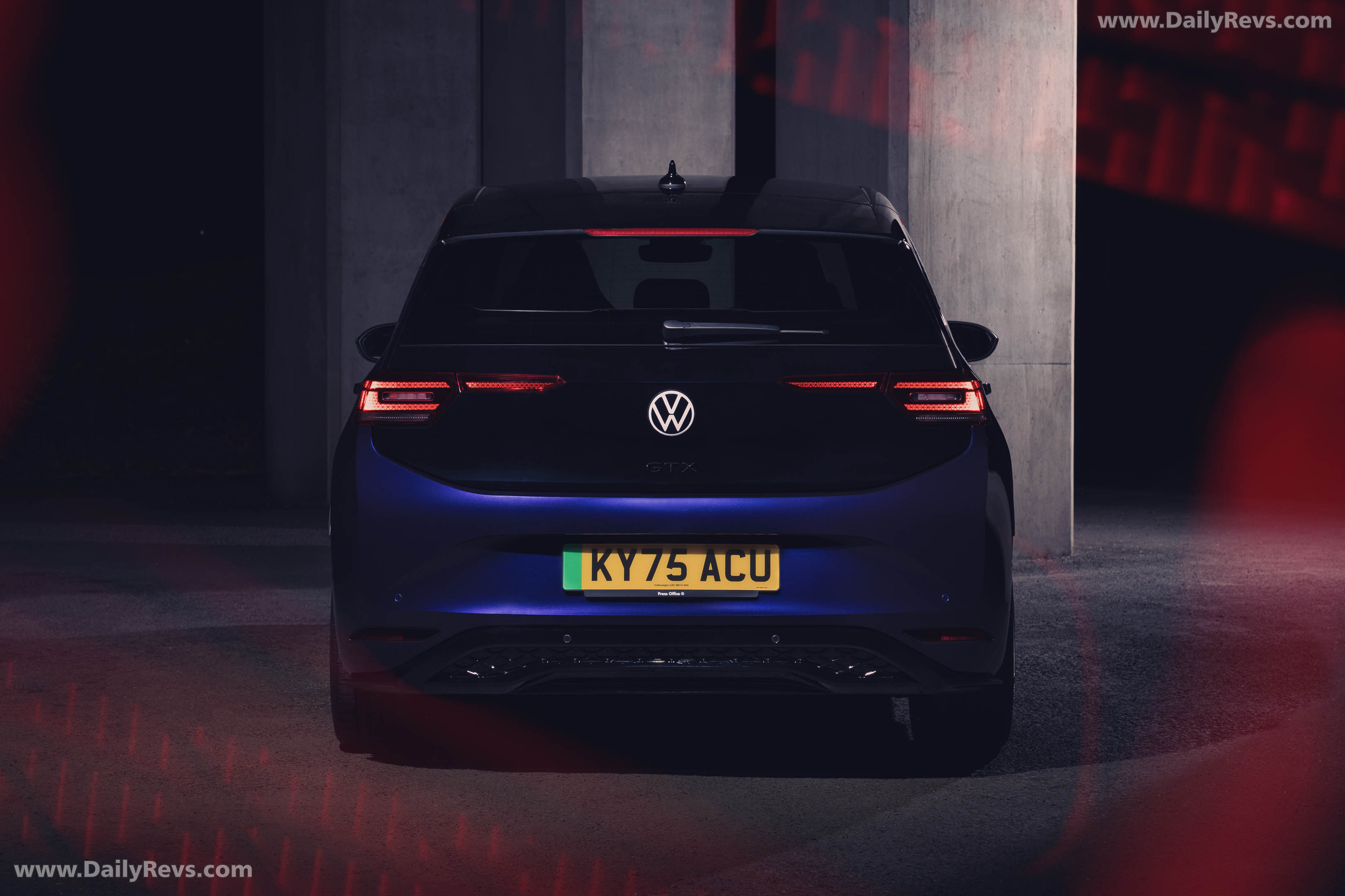 2026 Volkswagen ID.3 GTX Fire Ice UK Version Rear View