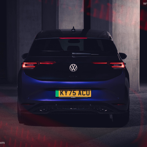2026 Volkswagen ID.3 GTX Fire Ice UK Version Rear View