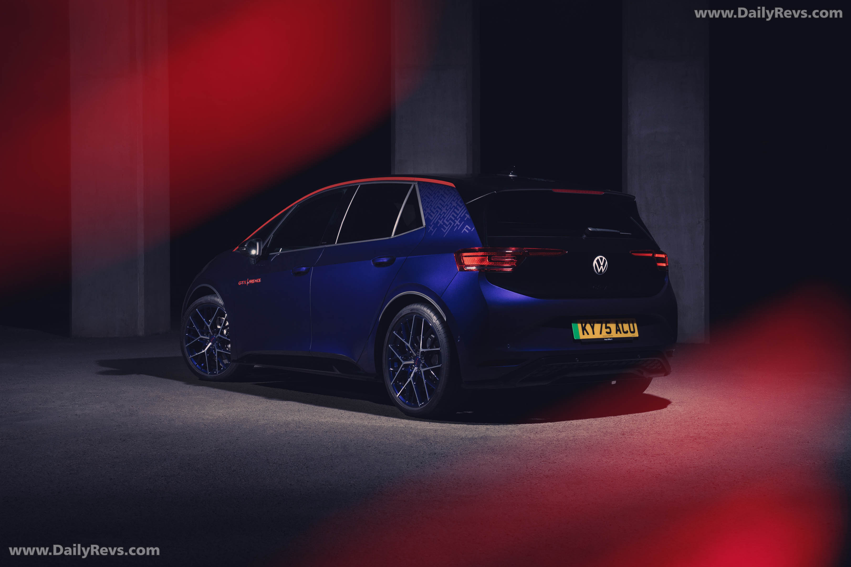 2026 Volkswagen ID.3 GTX Fire Ice UK Version Rear View