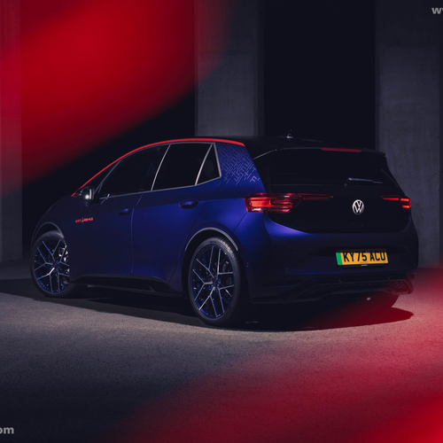2026 Volkswagen ID.3 GTX Fire Ice UK Version Rear View