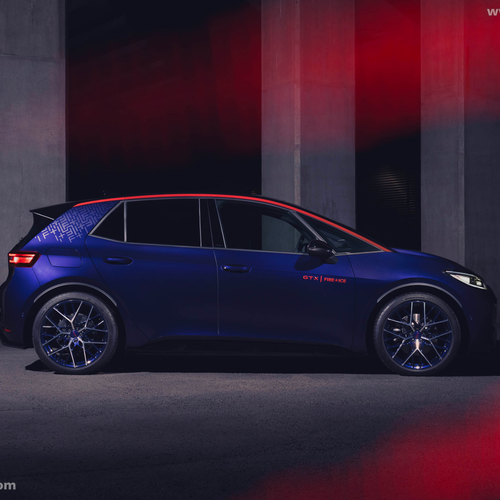 2026 Volkswagen ID.3 GTX Fire Ice UK Version Side View