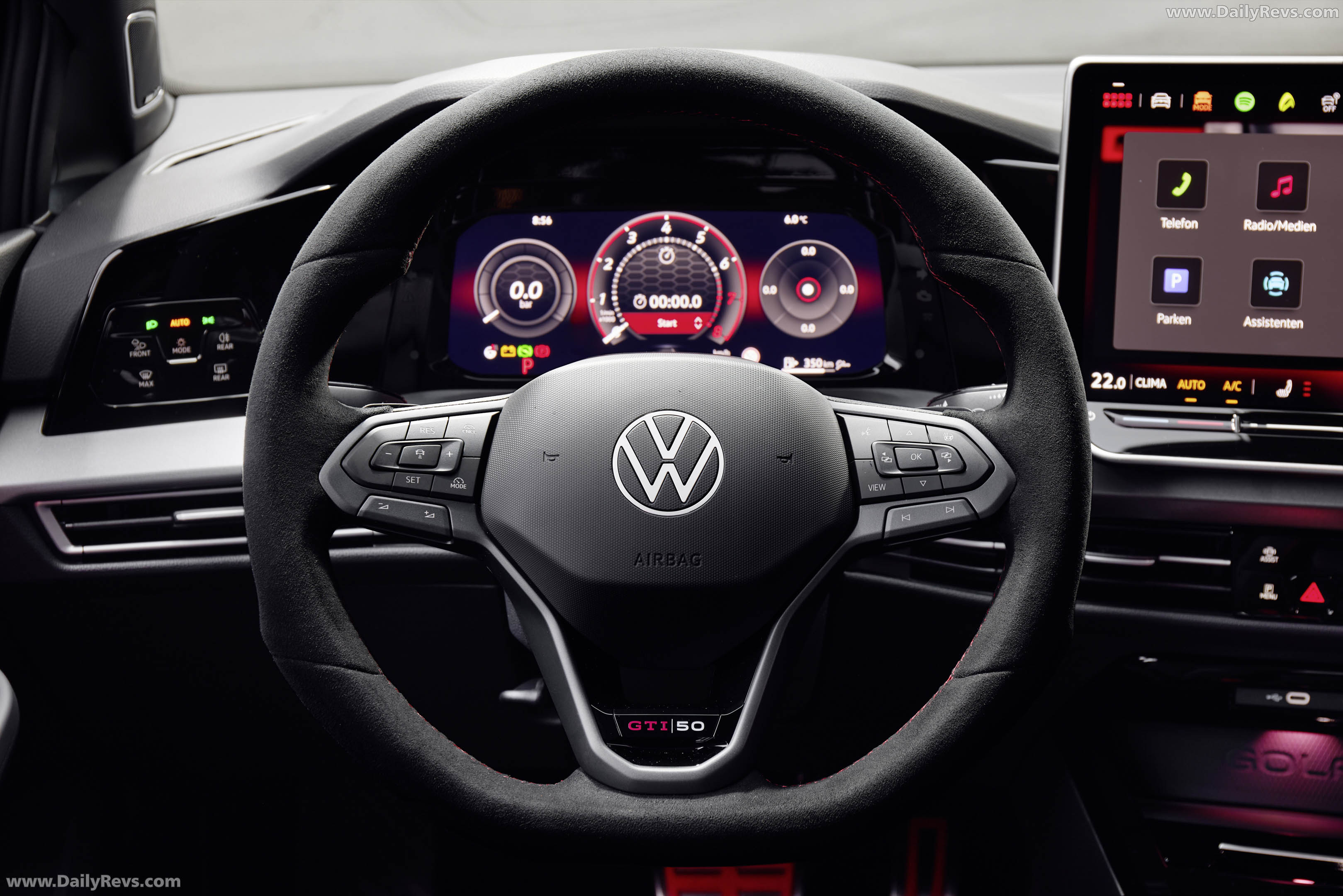 2026 Volkswagen Golf GTI Edition 50 Dark Moss Green Interior