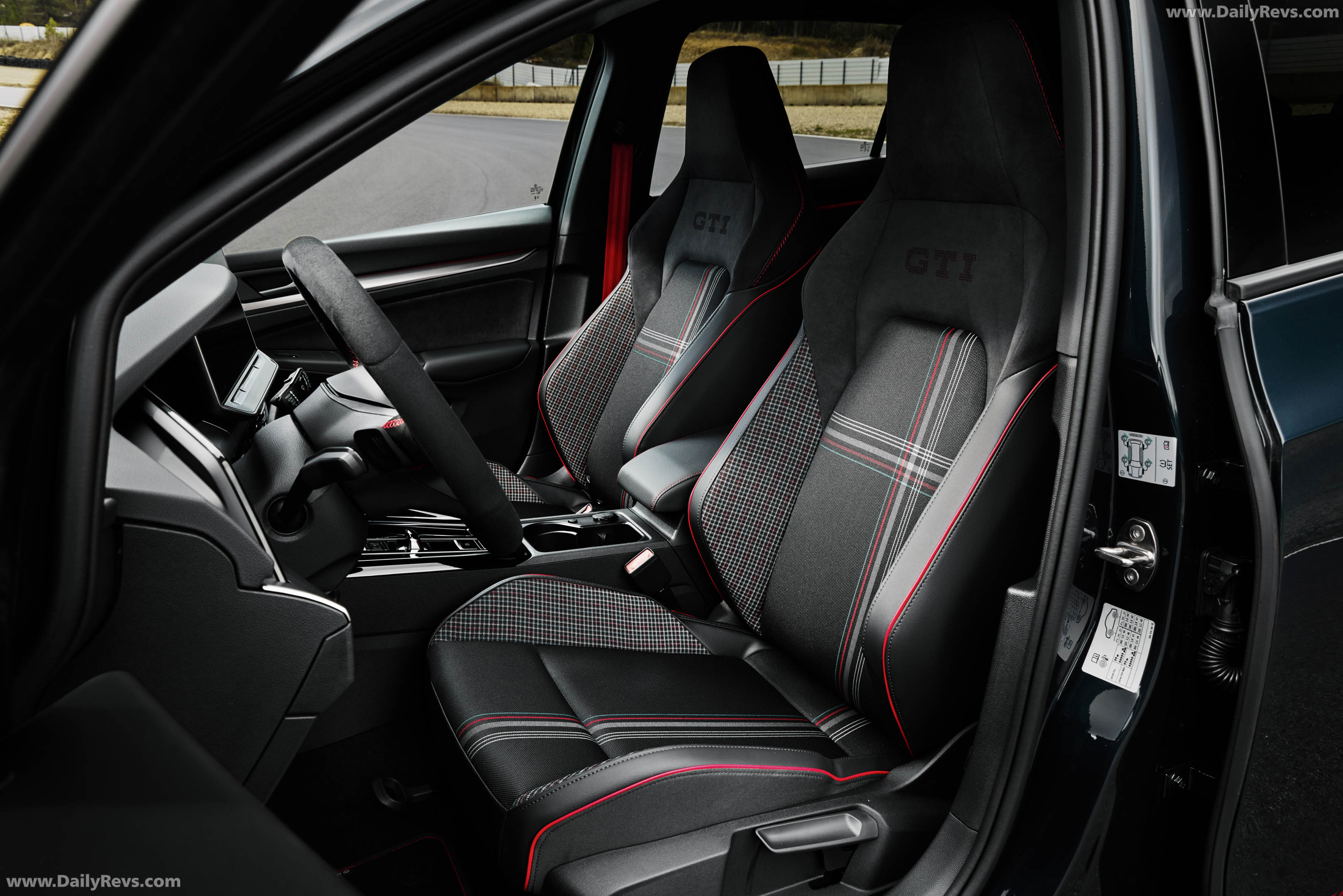 2026 Volkswagen Golf GTI Edition 50 Dark Moss Green Interior