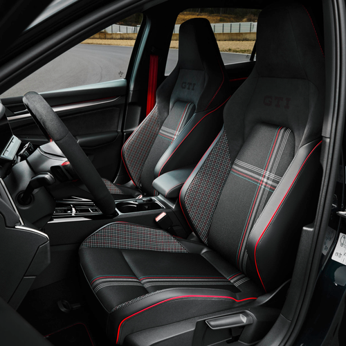 2026 Volkswagen Golf GTI Edition 50 Dark Moss Green Interior