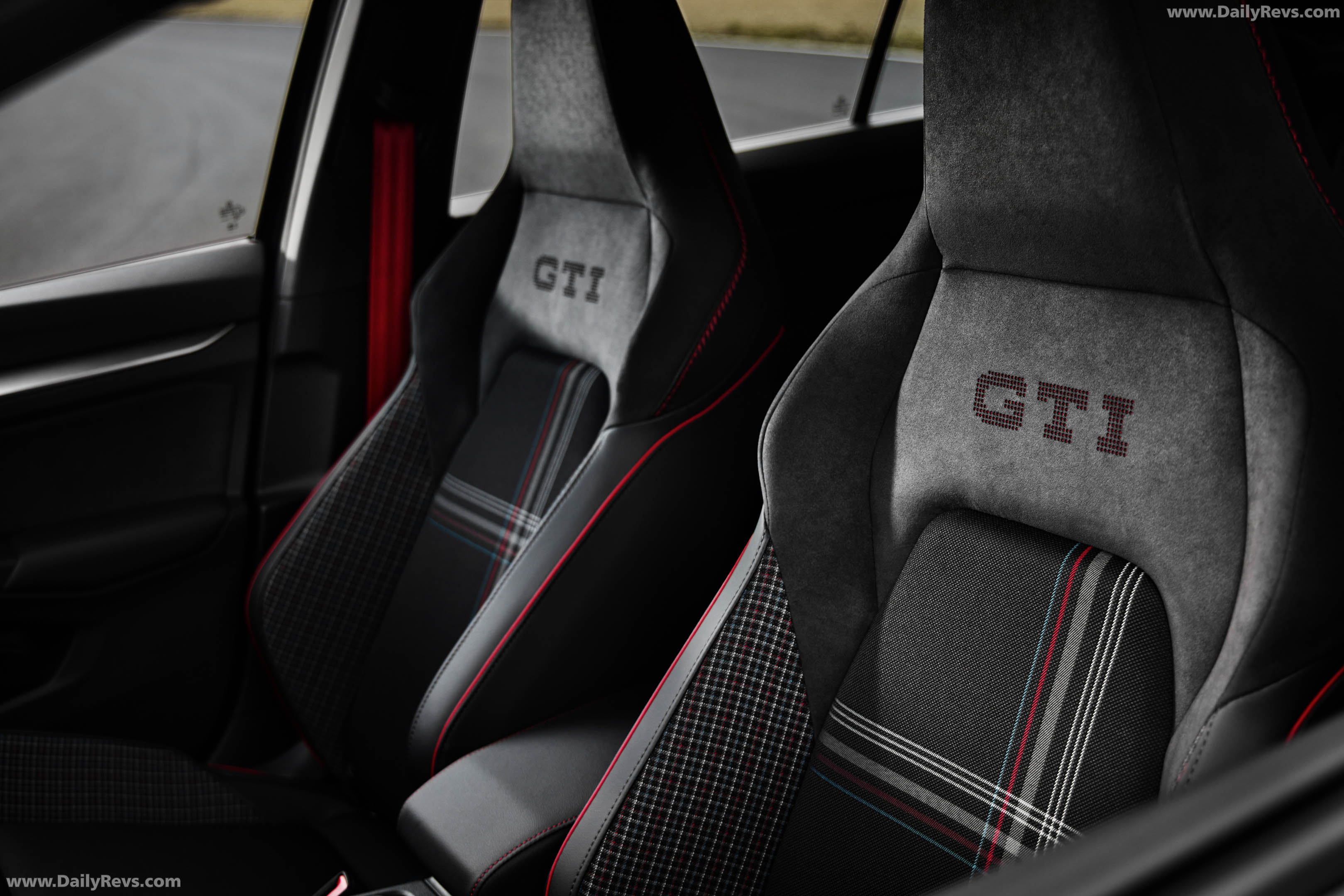 2026 Volkswagen Golf GTI Edition 50 Dark Moss Green Interior