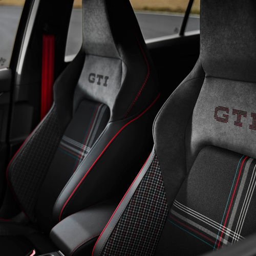 2026 Volkswagen Golf GTI Edition 50 Dark Moss Green Interior