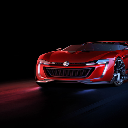 2014 Volkswagen GTI Roadster Concept Front View