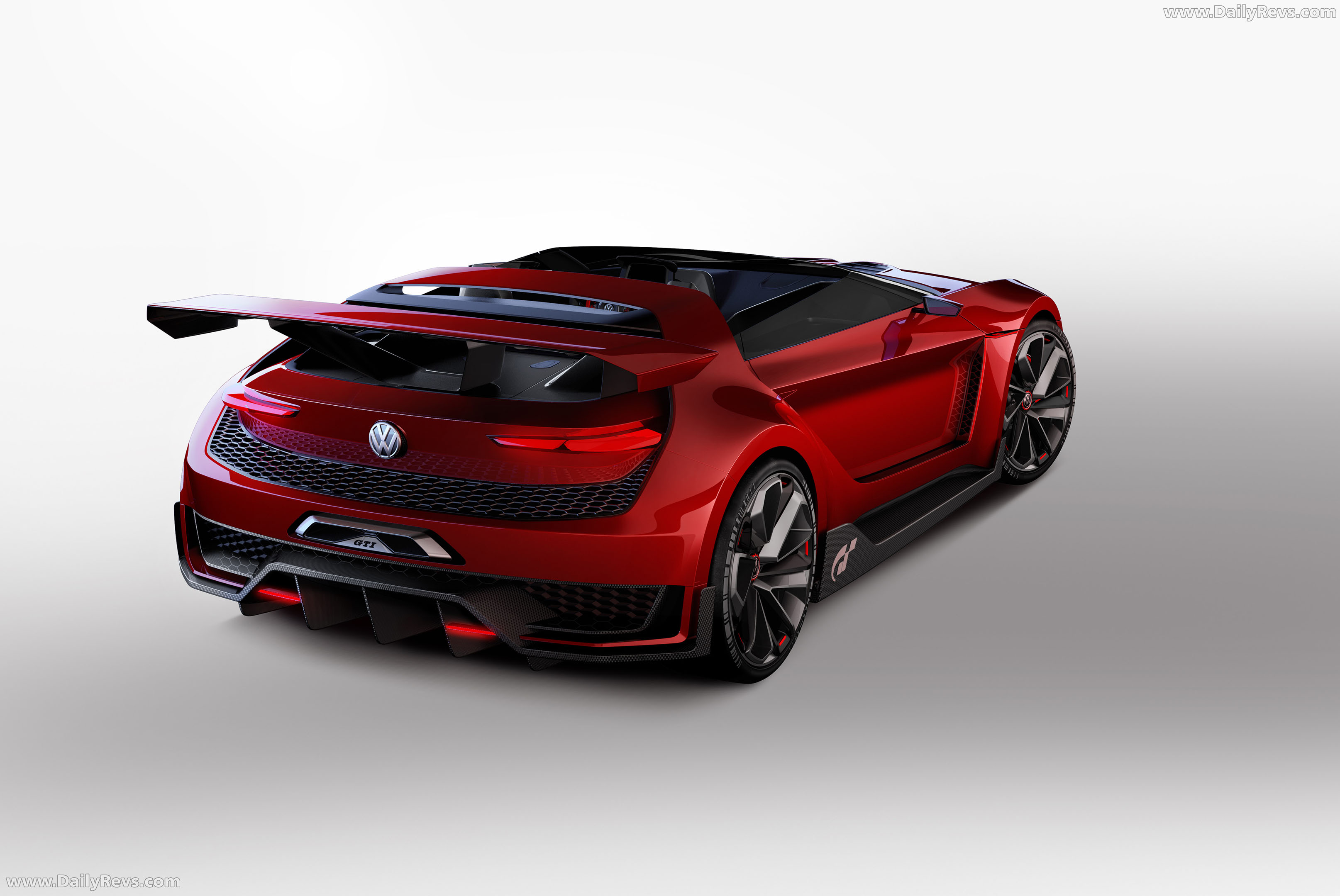 2014 Volkswagen GTI Roadster Concept Rear View