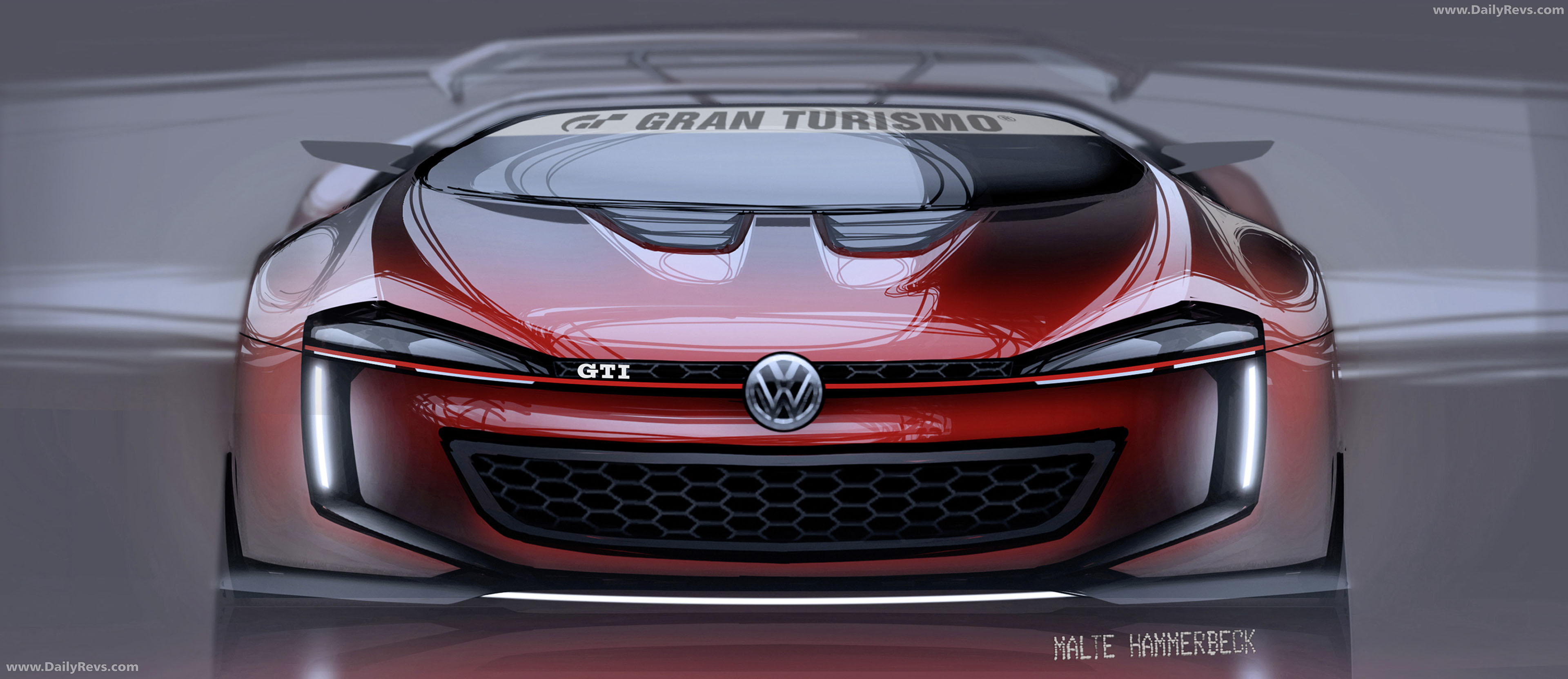 2014 Volkswagen GTI Roadster Concept Sketches