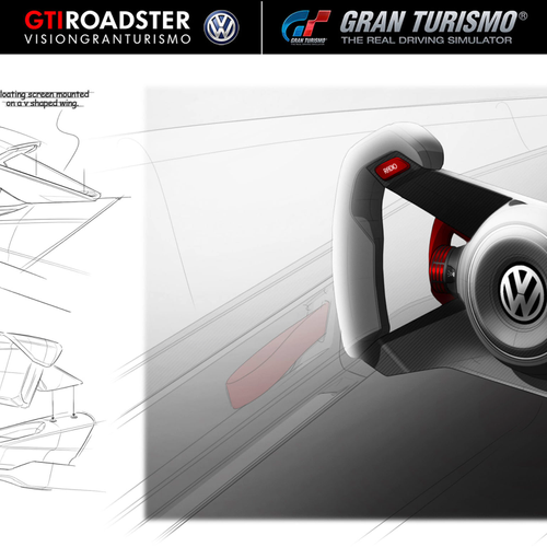 2014 Volkswagen GTI Roadster Concept Sketches