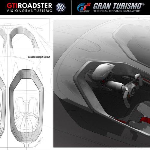 2014 Volkswagen GTI Roadster Concept Sketches