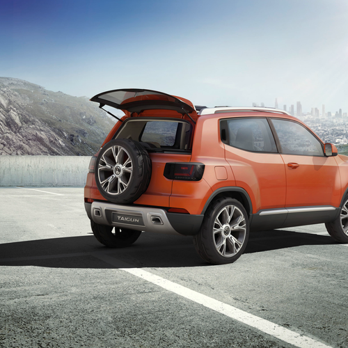 2014 Volkswagen Taigun Concept Rear View