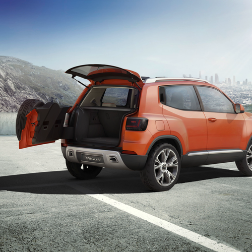 2014 Volkswagen Taigun Concept Rear View