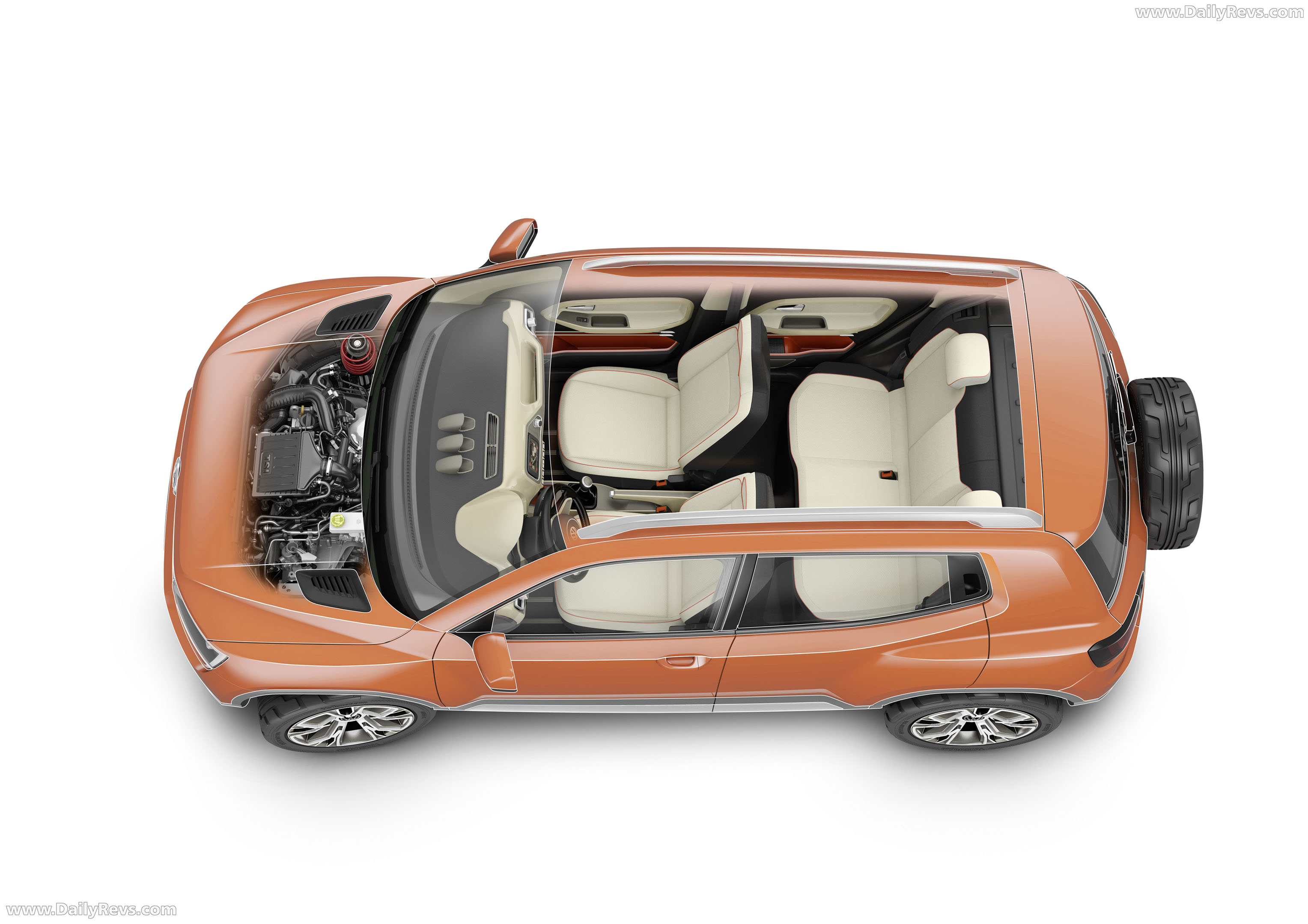 2014 Volkswagen Taigun Concept Interior