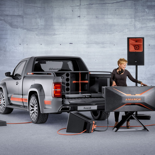2014 Volkswagen Amarok Power Concept Rear View