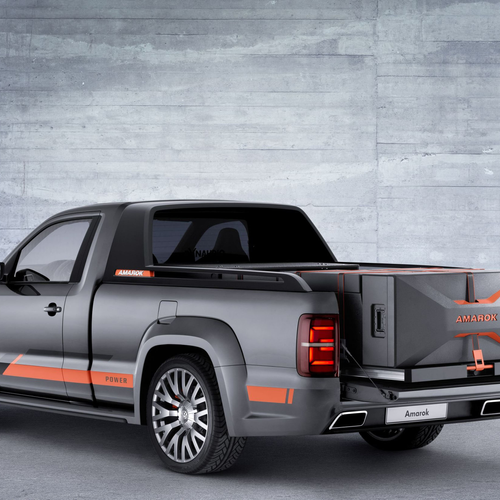 2014 Volkswagen Amarok Power Concept Rear View