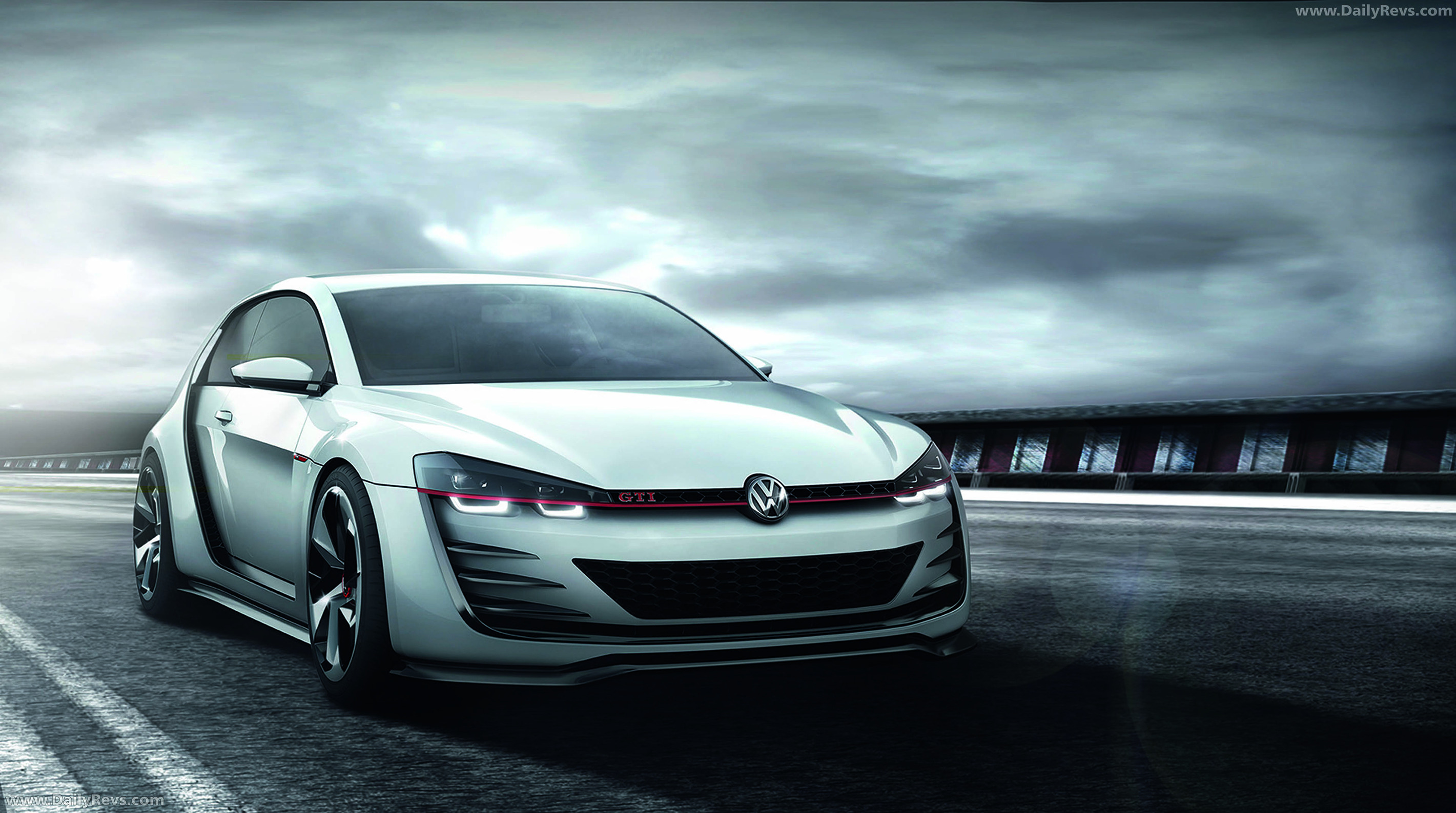 2013 Volkswagen Design Vision GTI Concept Front View