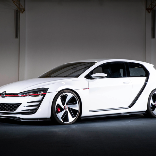 2013 Volkswagen Design Vision GTI Concept Front View