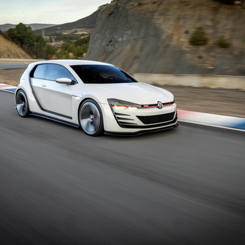 2013 Volkswagen Design Vision GTI Concept Front View