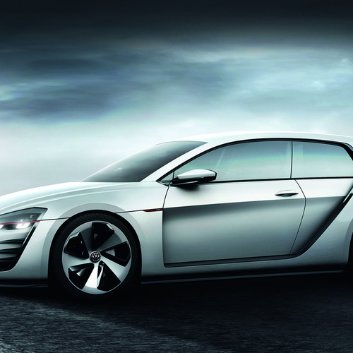 2013 Volkswagen Design Vision GTI Concept Side View
