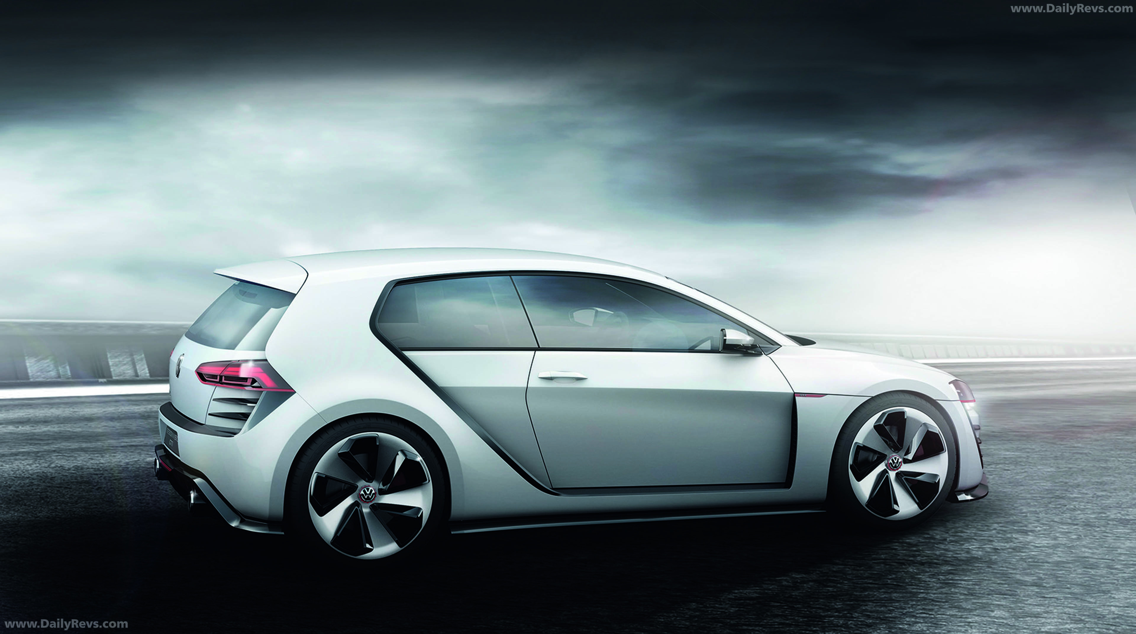 2013 Volkswagen Design Vision GTI Concept Side View