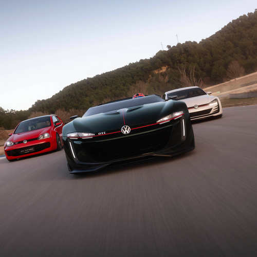 2013 Volkswagen Design Vision GTI Concept Front View