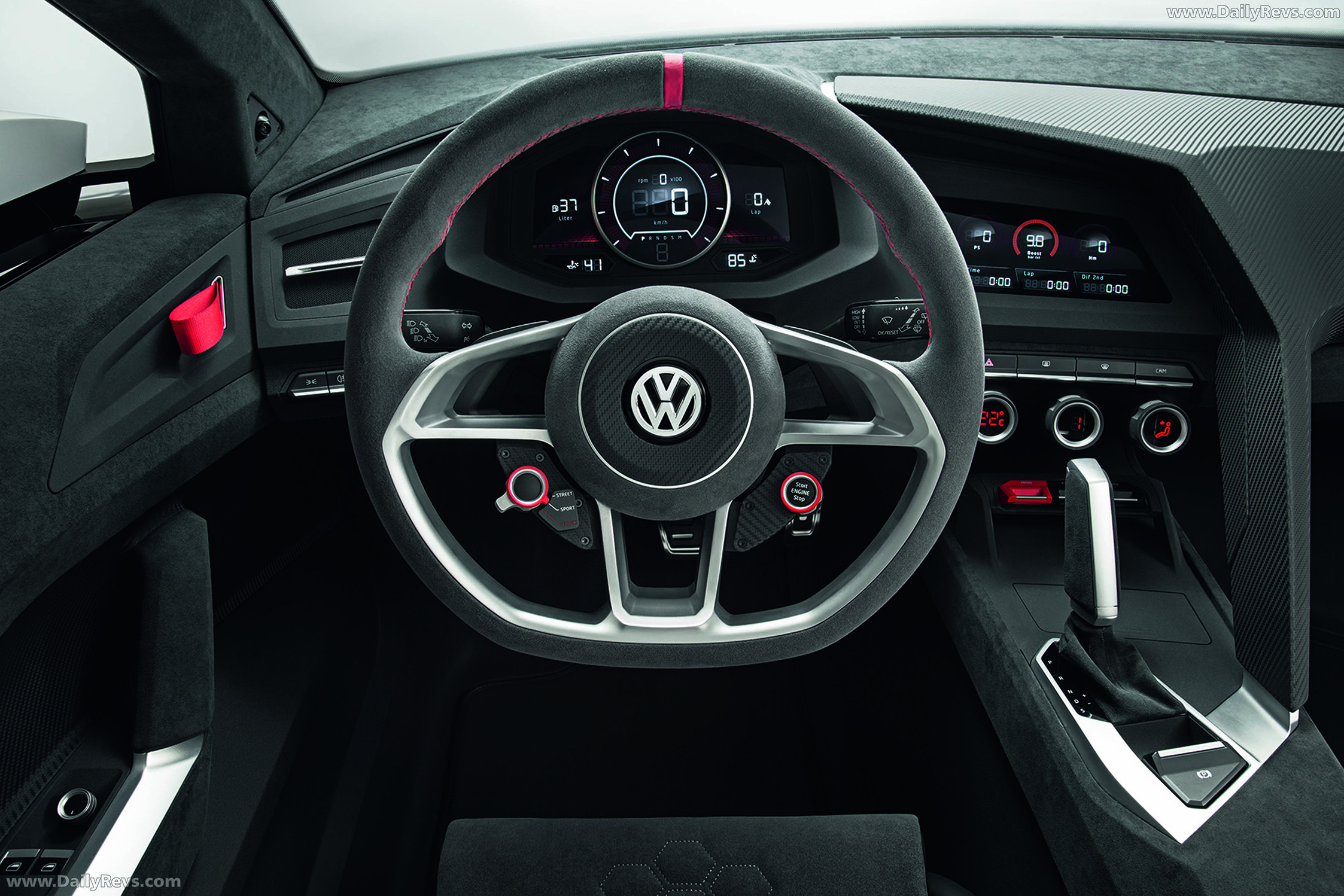 2013 Volkswagen Design Vision GTI Concept Interior